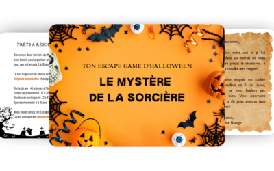 Organisez un Escape Game d&rsquo;Halloween inoubliable pour vos enfants (kit gratuit à télécharger !)