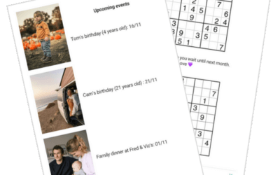Inspirations for your family album